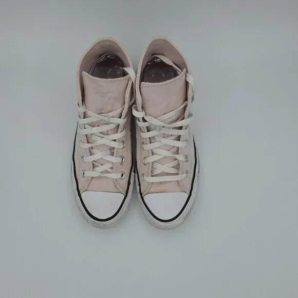 Converse Chuck Taylor All Star Hi Mushroom Garden Sneaker Blush Hush Womens 8 - Picture 4 of 8